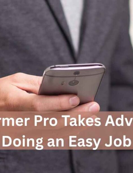 how a former pro takes advantage by doing an easy job