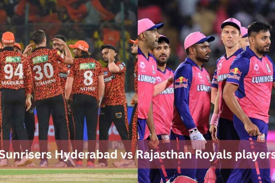 sunrisers hyderabad vs rajasthan royals players