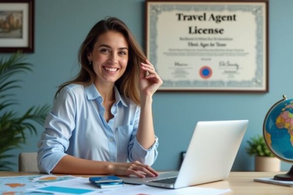 how to get a travel agent license